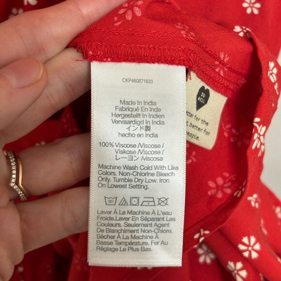 Madewell Sophia Mini Dress in Bandana Flower - Size XXS - Picture 7 of 8